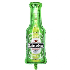 Бутылка пива зелёная Шар с гелием