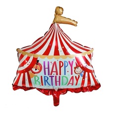Цирк happy birthday Шар с гелием