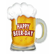 Кружка пива Happy Beer-day Шар с гелием