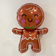 Пряничный человечек Новогодний Шар с гелием