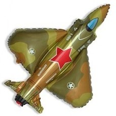 Самолёт истребитель военный Шар с гелием