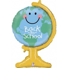 Глобус Back to school 1 сентября День Знаний Школа Шар с гелием