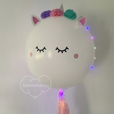 Светящийся единорог гигант