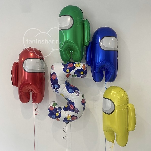 Сет амонгасики с цифрой