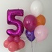 Акция! 5 шаров + цифра 66см на шарах