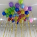 Сет мини шары-малыши с дождиком вылетающие из коробки-сюрприз 60:60:60см