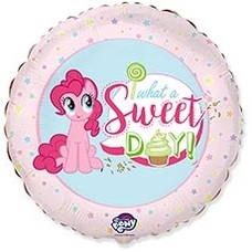 Круг 18' What a Sweet day Пони My Little Pony Шар с гелием