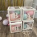 Кубики BABY с шарами в аренду на сутки